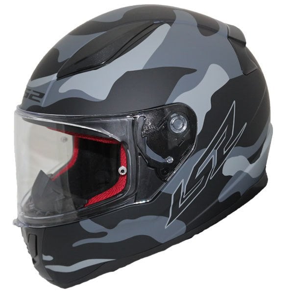 LS2 Rapid Kask Army Mat Siyah