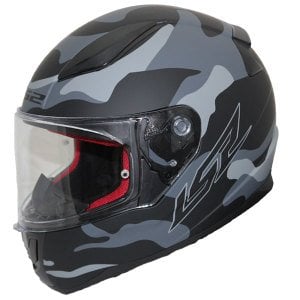 LS2 Rapid Kask Army Mat Siyah