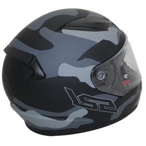 LS2 Rapid Kask Army Mat Siyah