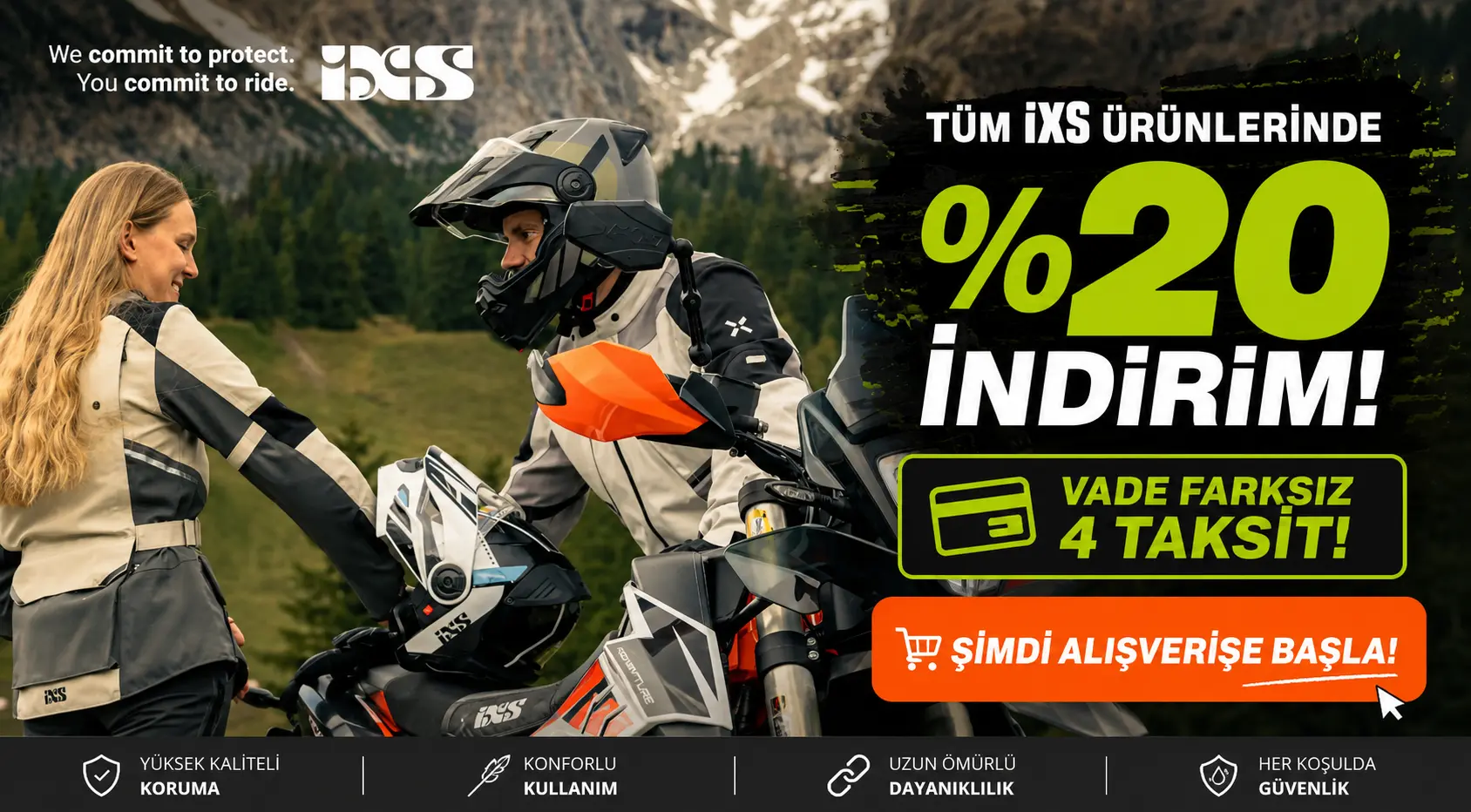 iXS Motosiklet Aksesuarları