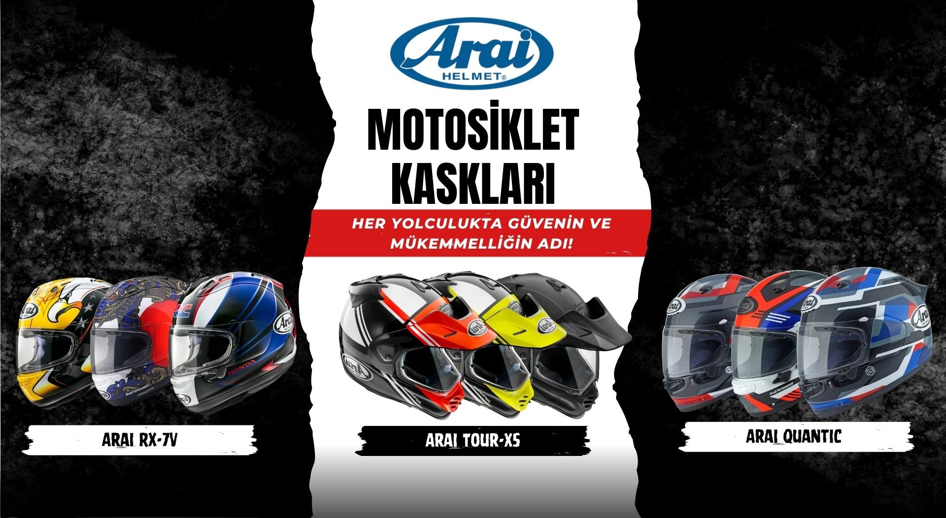 Arai Motosiklet Kaskları