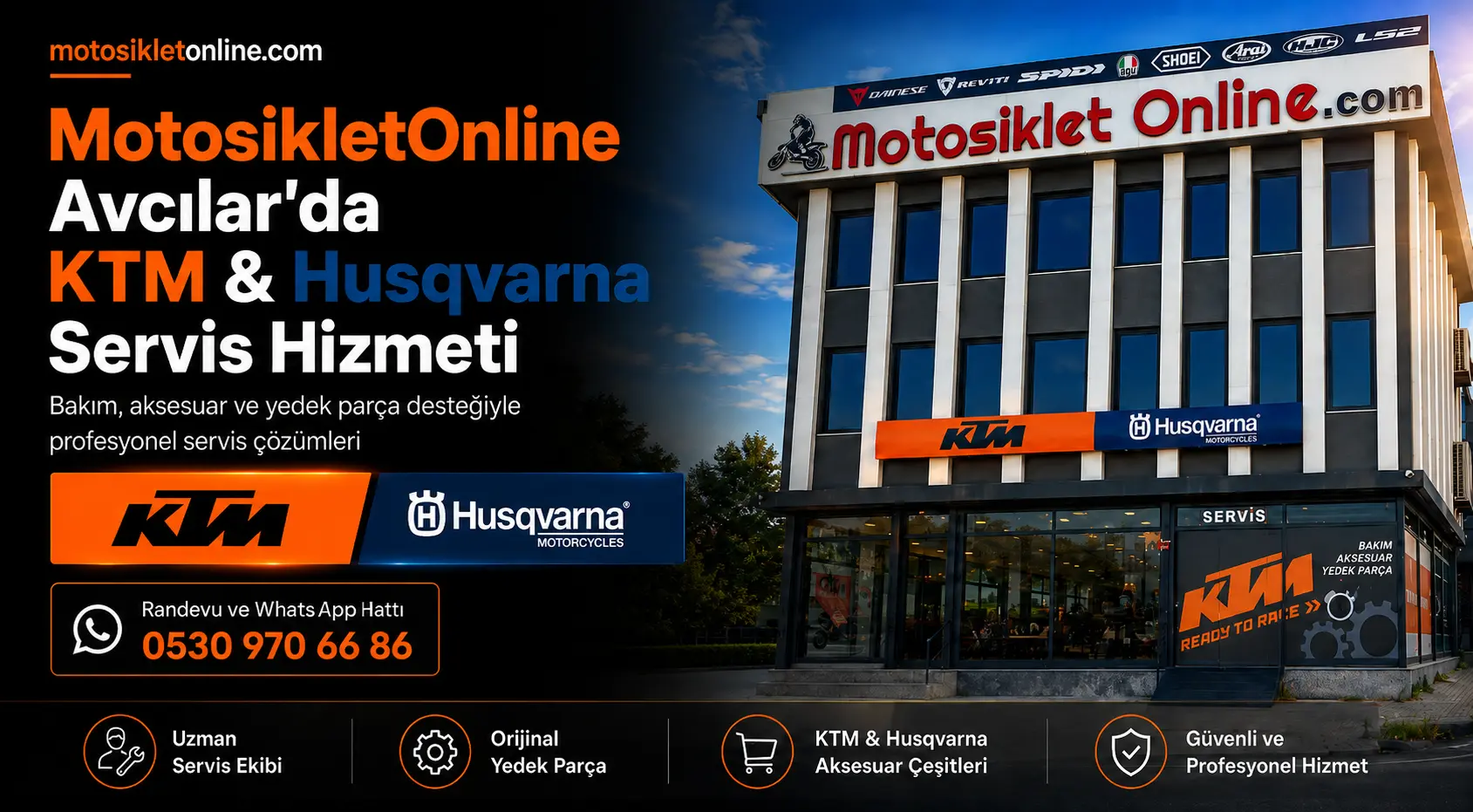 KTM ve Husqvarna Servis