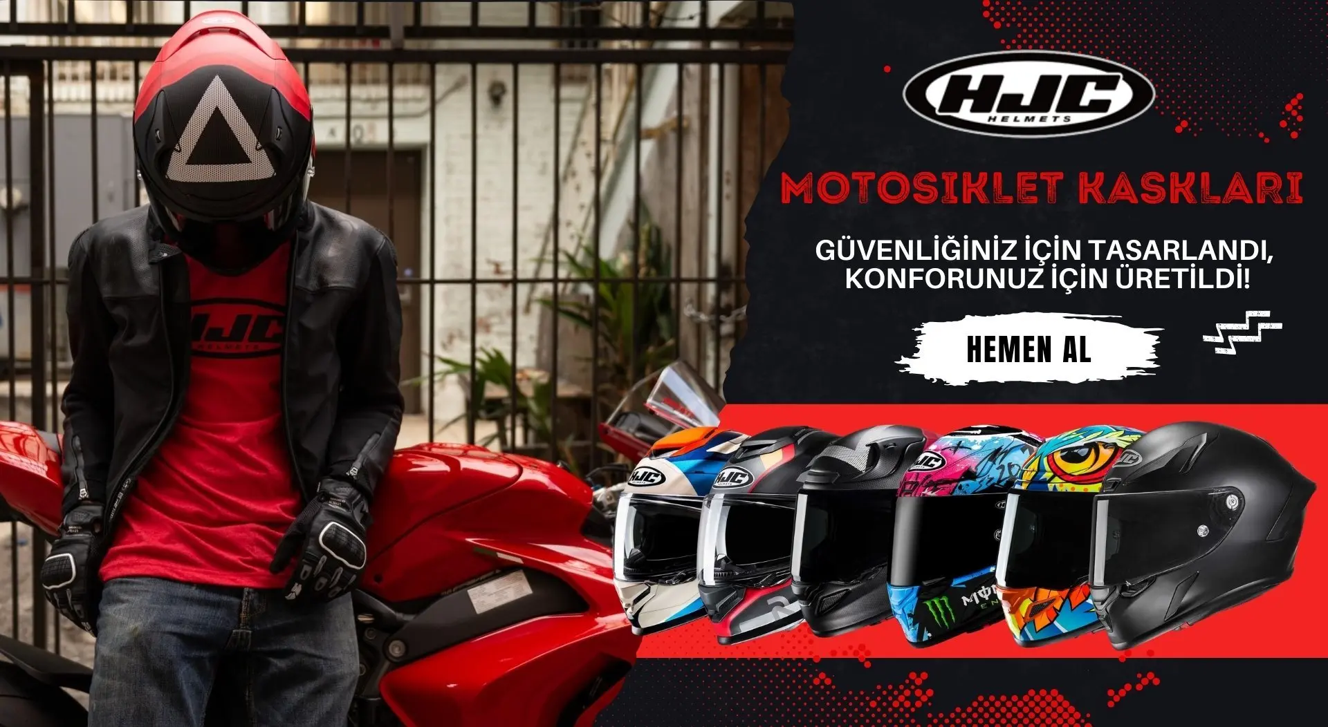 Hjc Motosiklet Kaskları